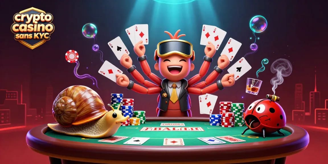 Gagnez rapidement dans un crypto casino sans KYC avec des jeux de cartes exaltants.