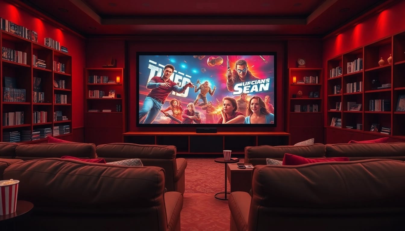 สนุกกับหนังออนไลน์ในโรงภาพยนต์ที่บ้านที่อบอุ่น