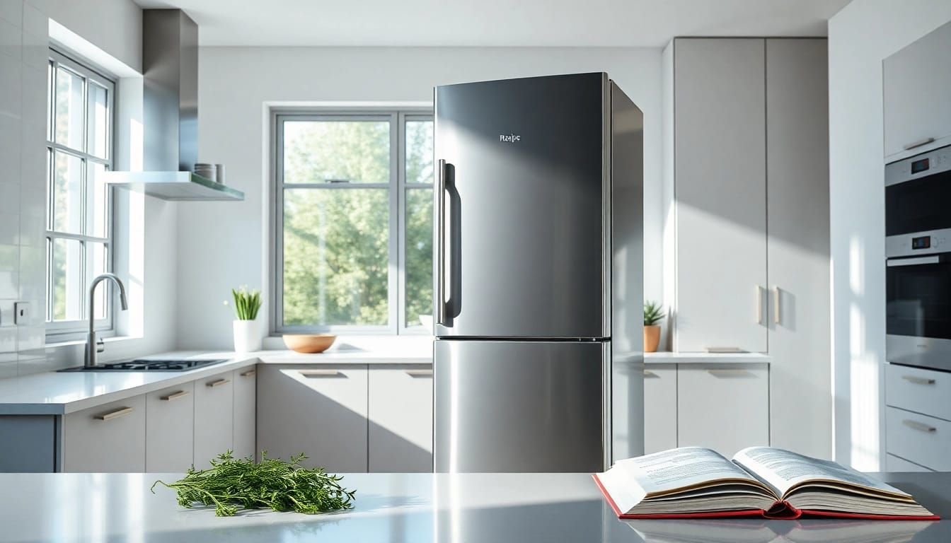 Modern kitchen Freezer showcasing sleek design and inviting atmosphere.