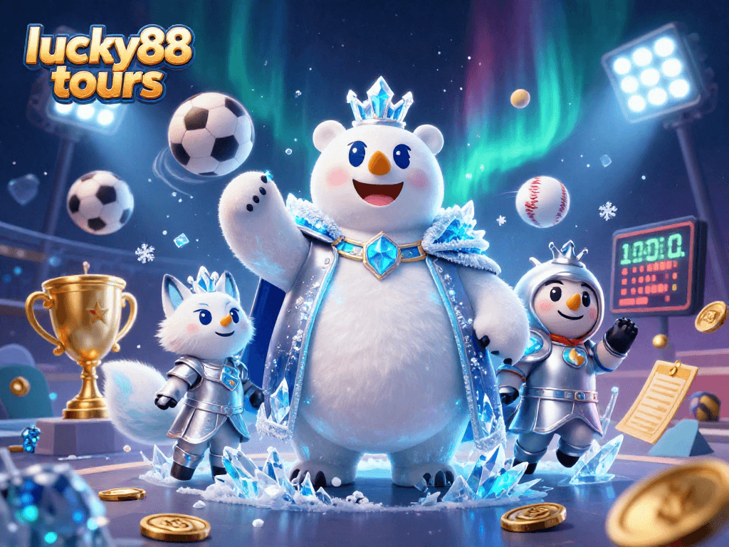 Join the lucky88 tours adventure for thrilling sports betting experiences featuring dynamic scene elements.