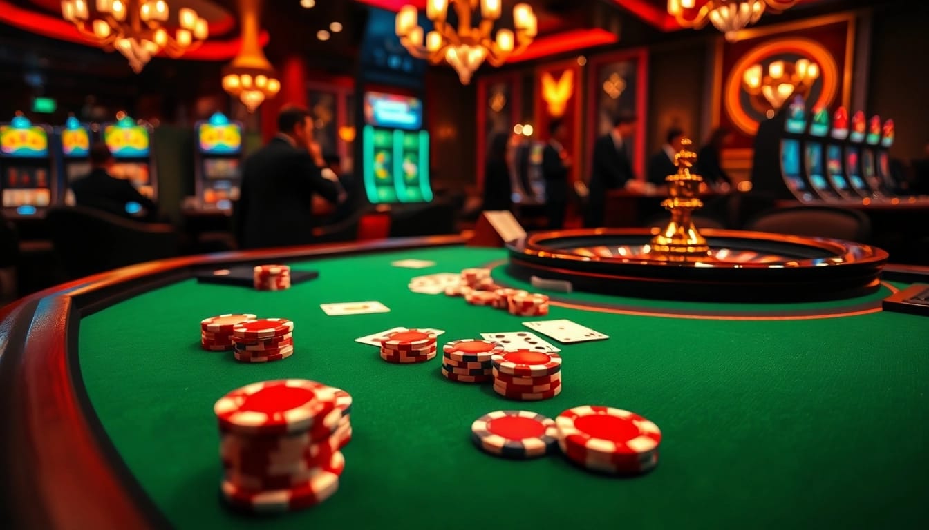 Trải nghiệm lối chơi đầy kịch tính với ứng dụng CG 79 tại bàn poker cao cấp được bao quanh bởi sự hứng khởi.