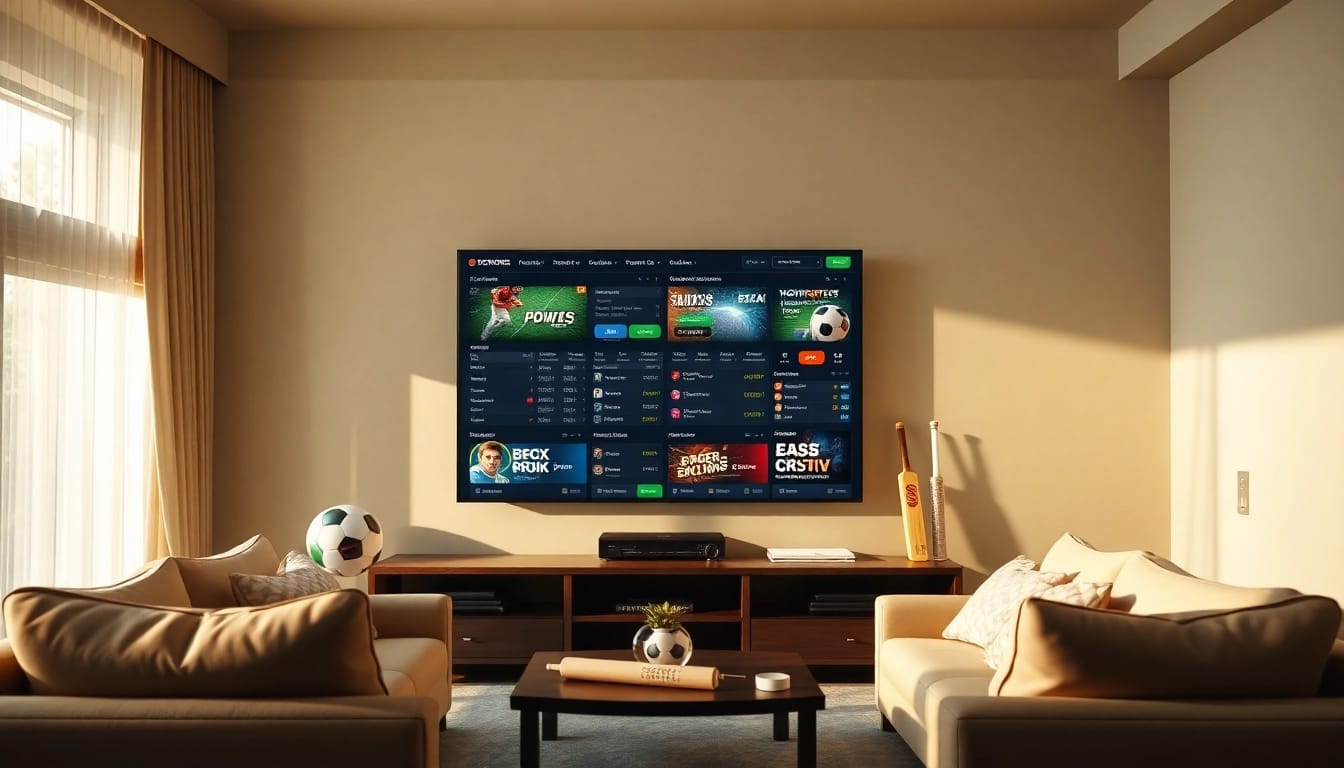 Experience the advantages of the best online sportsbooks India with a dynamic sports betting interface.
