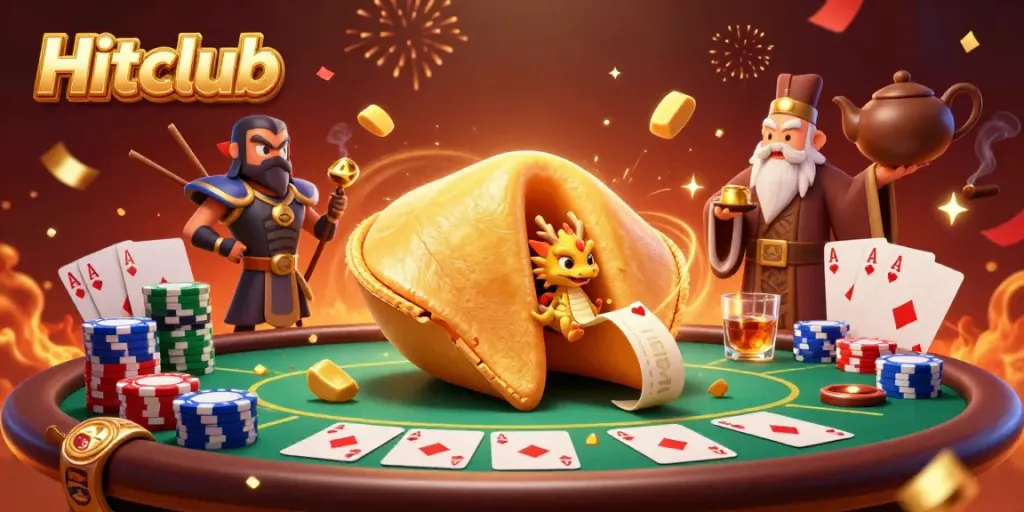 Experience the excitement of Hitclub's gaming world with a vibrant casino scene packed with action.