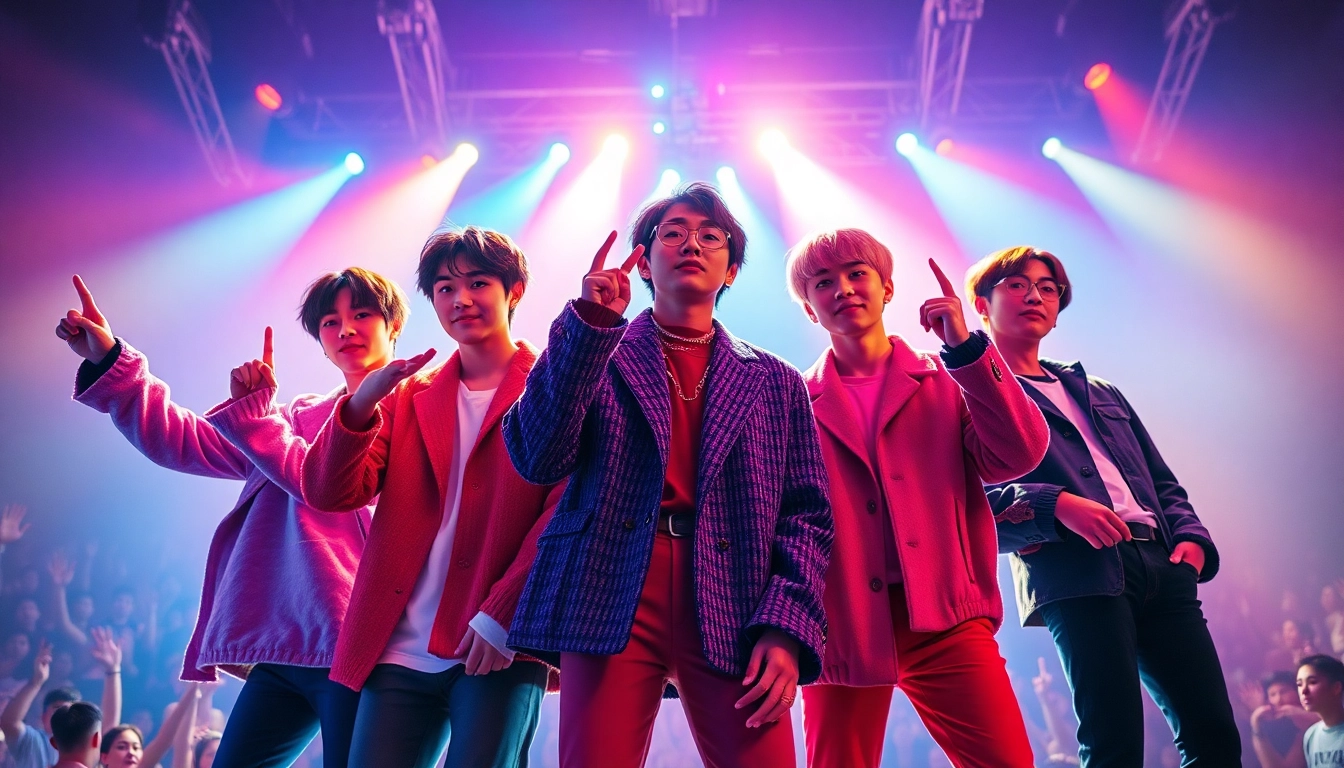 Engaging performance of bts members showcasing their individuality and connection with fans.