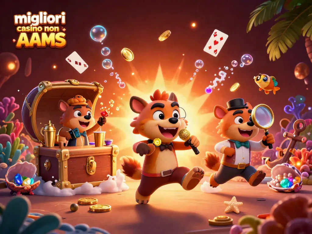 Gioca nei migliori casino non AAMS mentre i personaggi animati si divertono in un club comico.