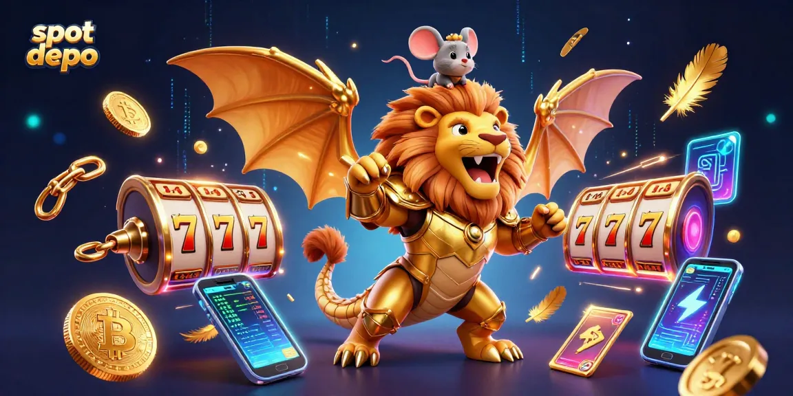 Engage with top slot depo opportunities highlighted by a chimera creature void of expectations while jockeying a small mouse.