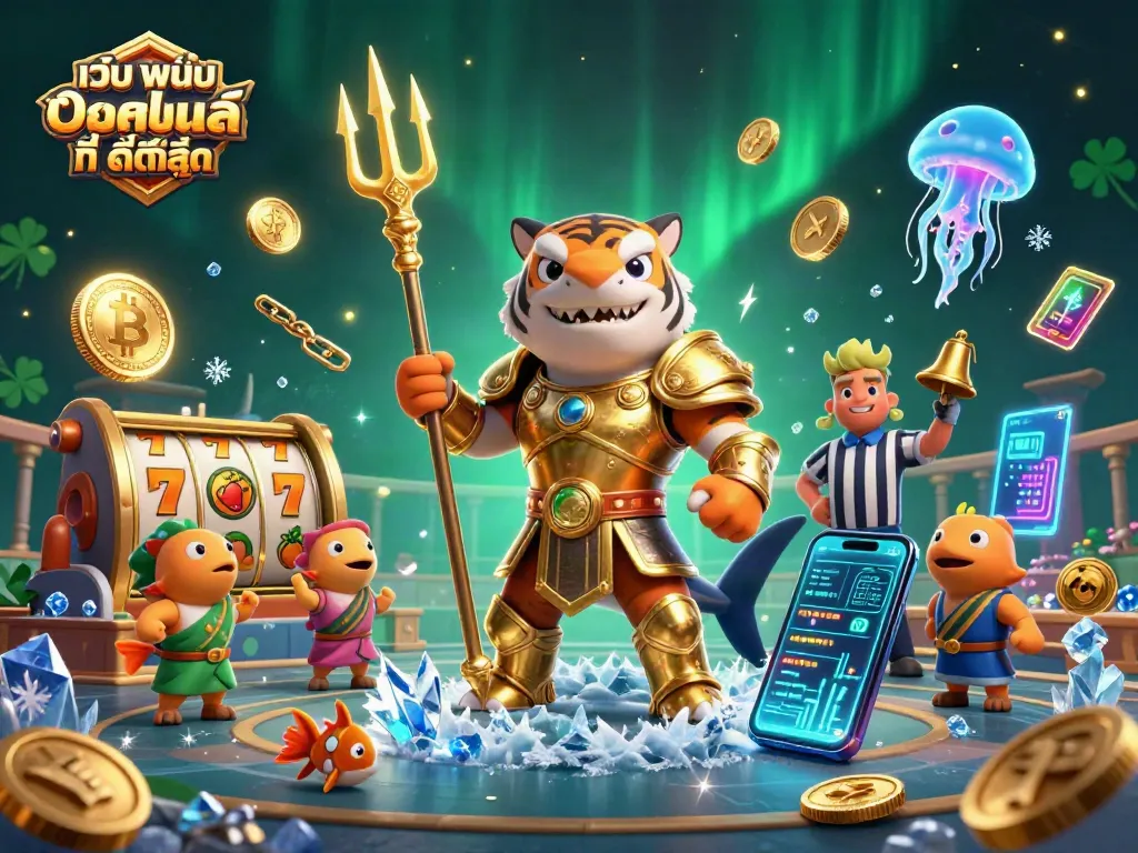 เล่นเกมที่เว็บ พนัน ออนไลน์ ที่ ดี ที่สุด กับภาพประกอบสนุกสนานในคาสิโนออนไลน์