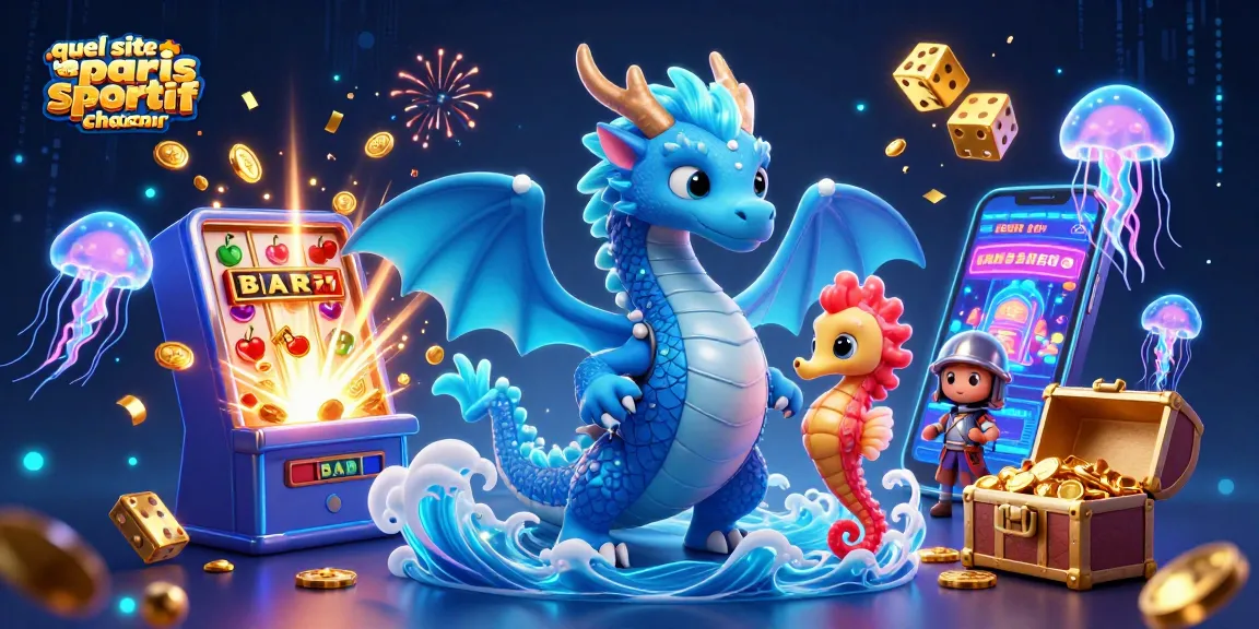 Quel site de paris sportif choisir : une illustration 3D captivante illustrant la magie des paris sportifs.