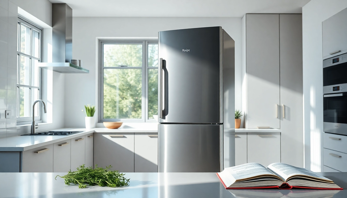 Modern kitchen Freezer showcasing sleek design and inviting atmosphere.