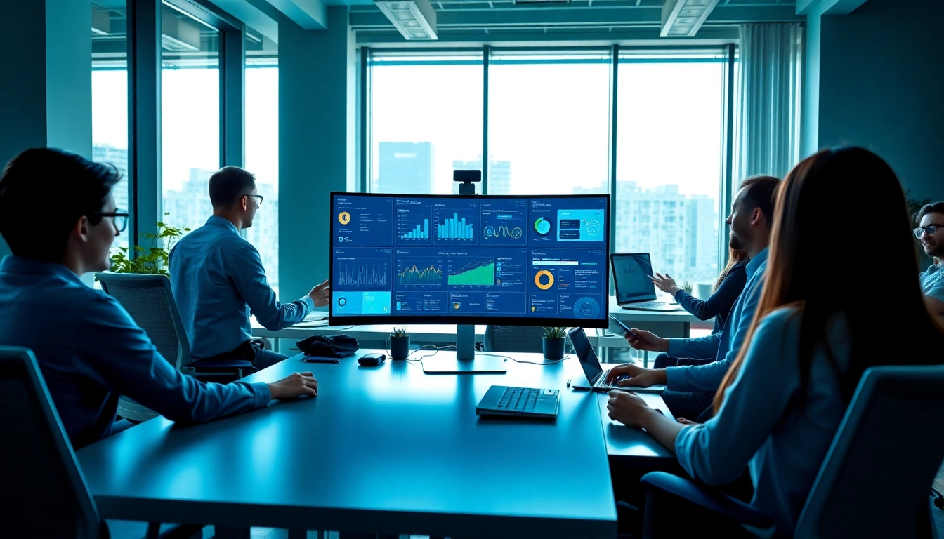 Interactive setup representing an ai assistant for enterprise teams enhancing productivity, fostering collaboration through technology.