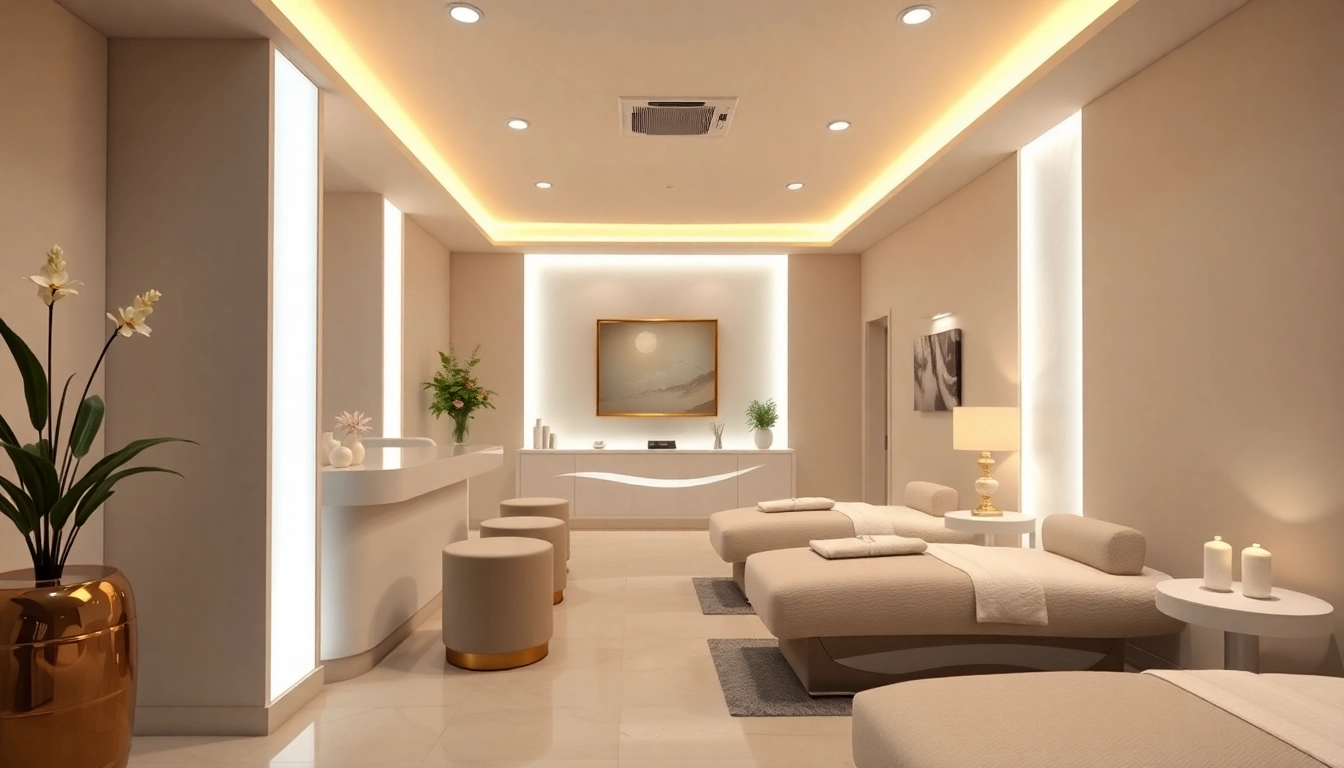 Aesthetic care in Nyack showcased in a calming med spa environment with elegant treatment spaces.