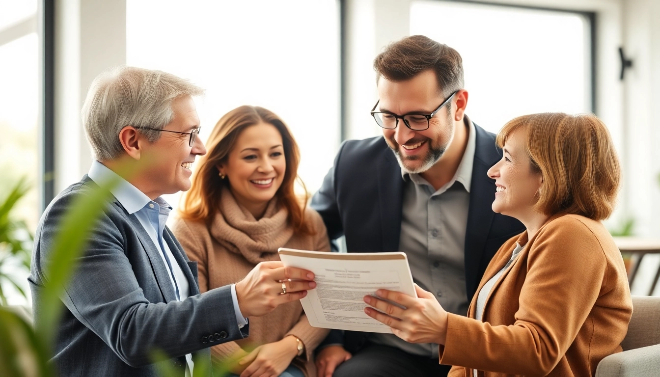 Explore expert consultation on Life insurance options in a friendly office environment.