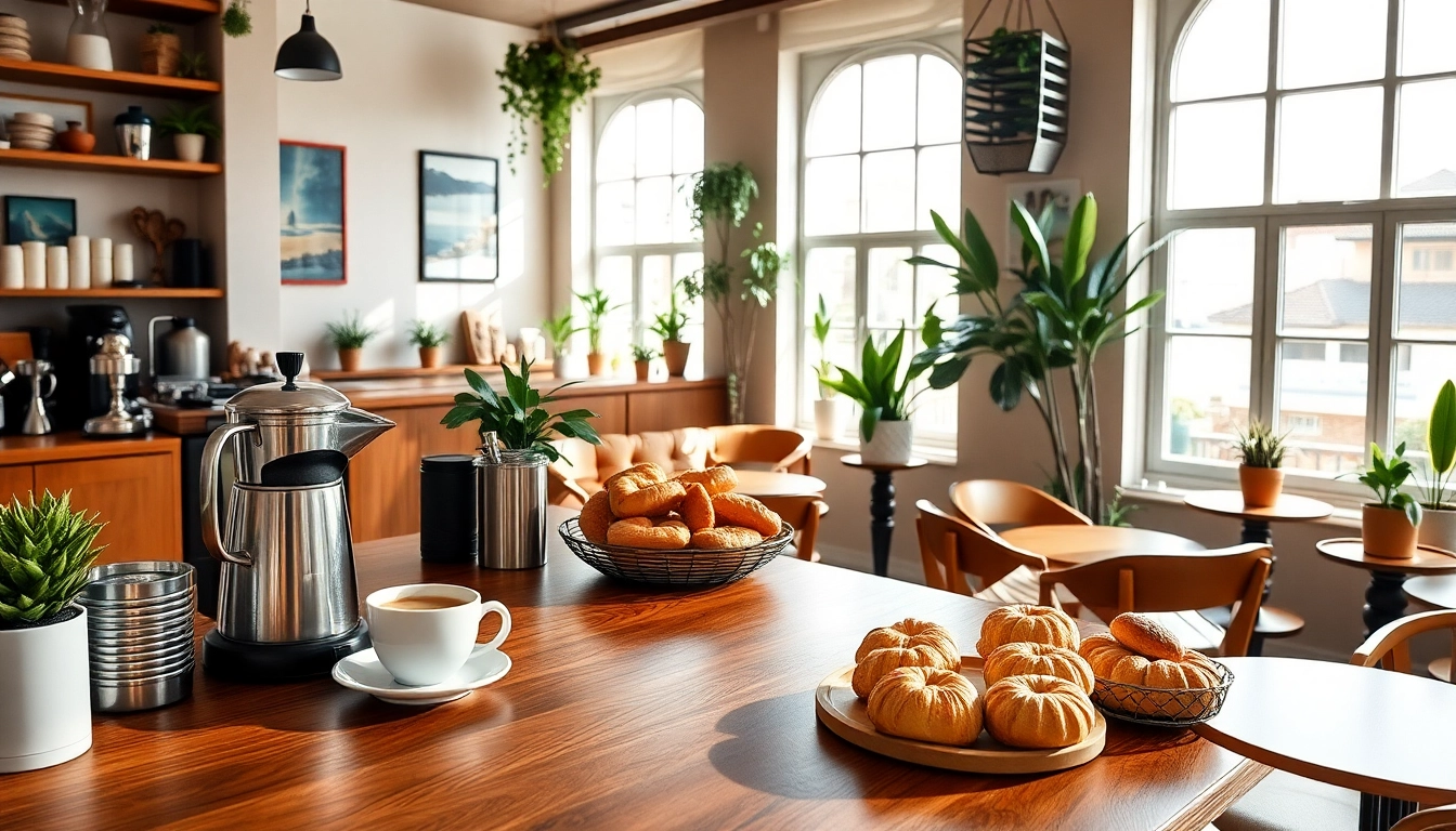 Profitez d'une tasse de café au Coffee shop Lloret de Mar au milieu d'une atmosphère chaleureuse.