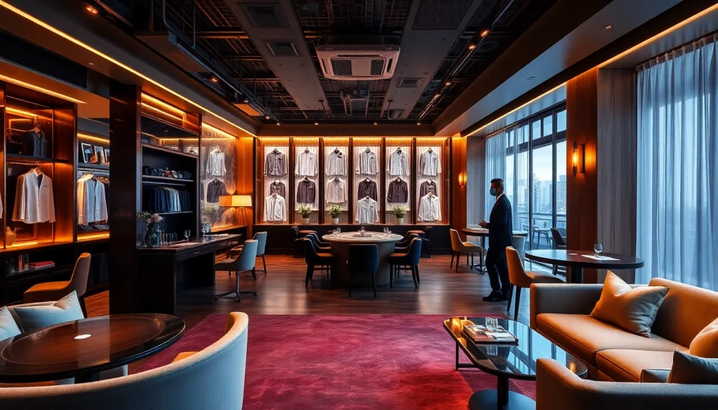 Inviting scene of 인계동셔츠룸 showcasing luxurious interiors and stylish hosts.