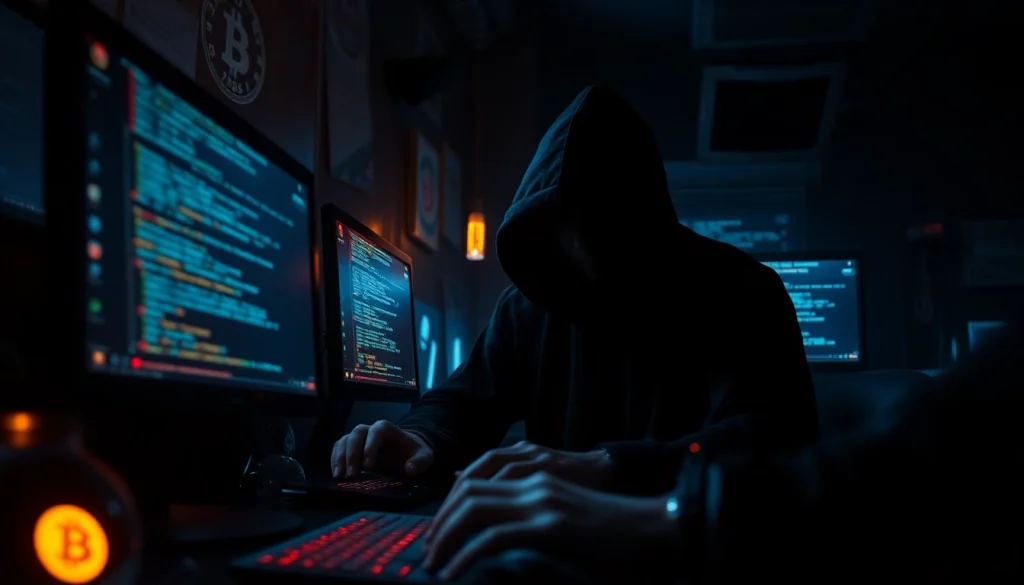 Exploring hidden wiki onion websites amidst a shadowy dark web marketplace.