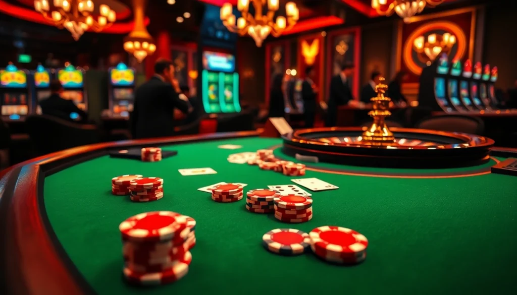 Trải nghiệm lối chơi đầy kịch tính với ứng dụng CG 79 tại bàn poker cao cấp được bao quanh bởi sự hứng khởi.