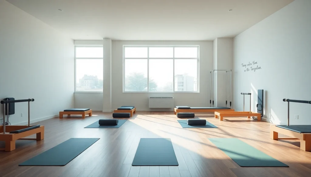 現代的な設備と落ち着いた雰囲気を備えた台東区のピラティススタジオ