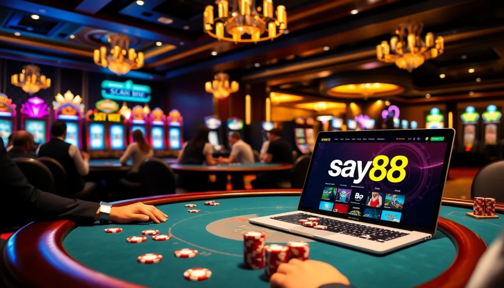 Play at say88 with an immersive casino experience featuring poker and slots.