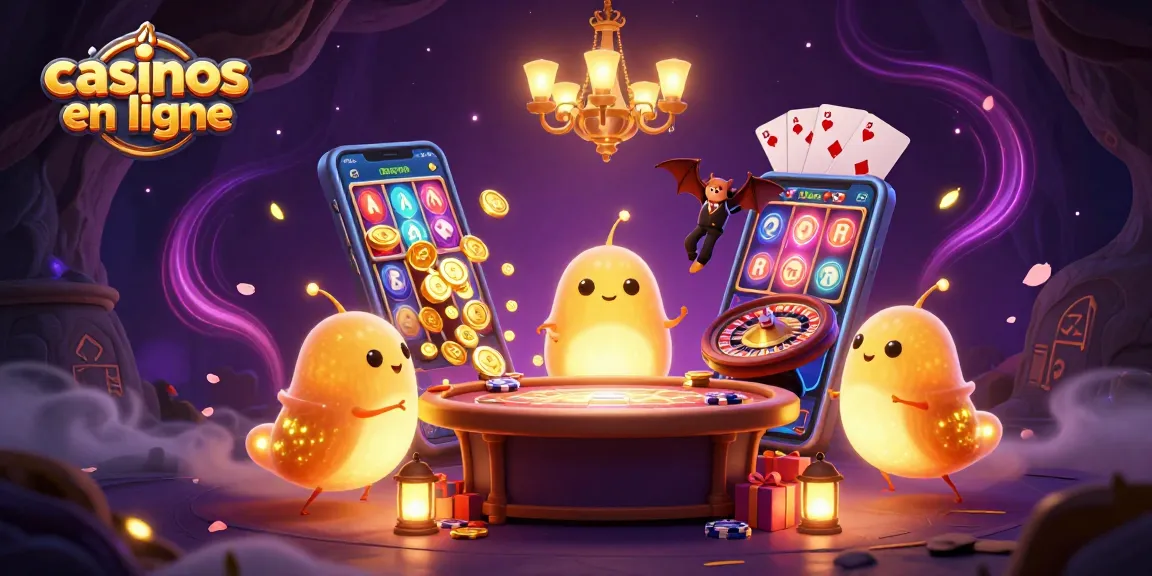 Jouez avec des casinos en ligne illuminés par des vers luisants dans une ambiance unique.